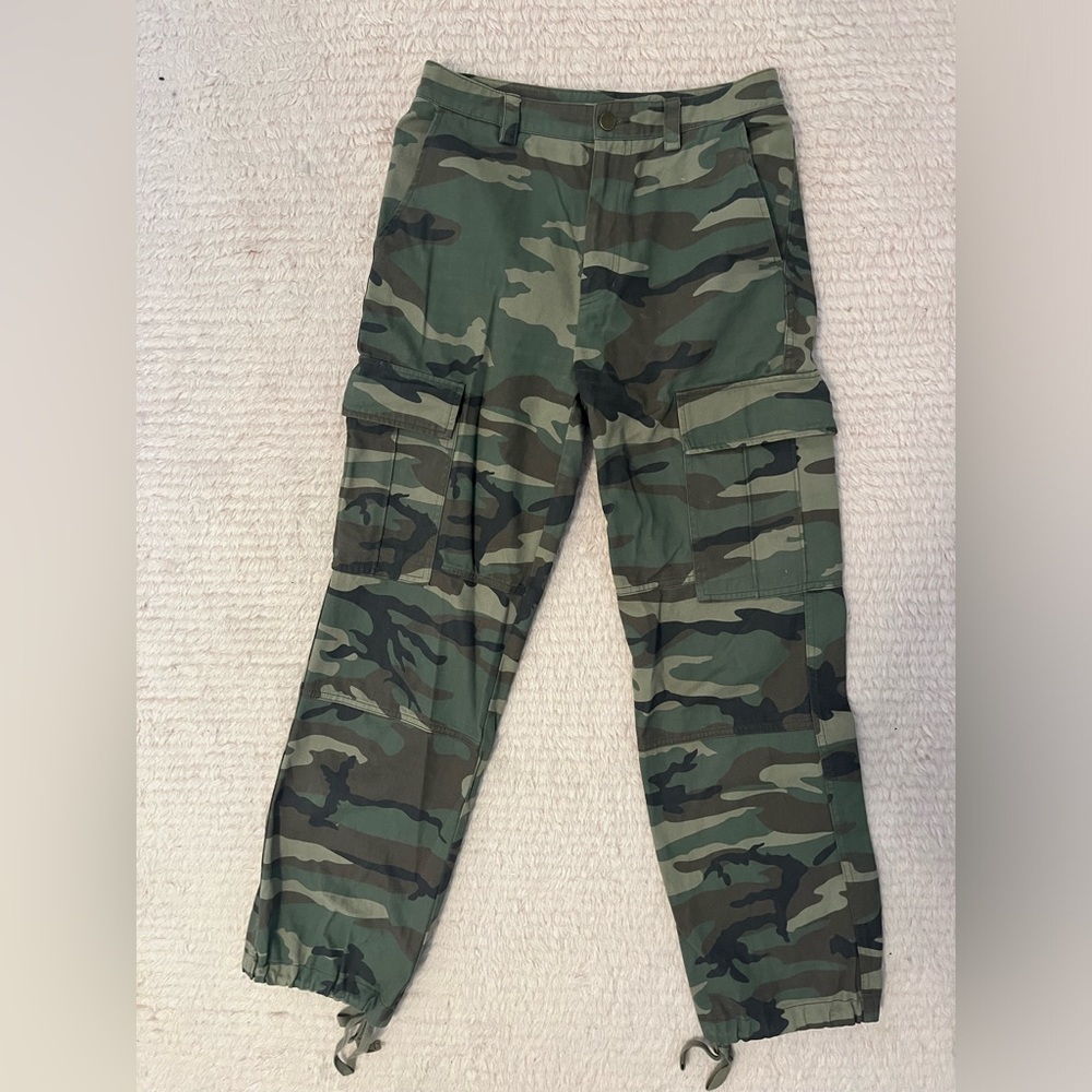 Camo cargo pants